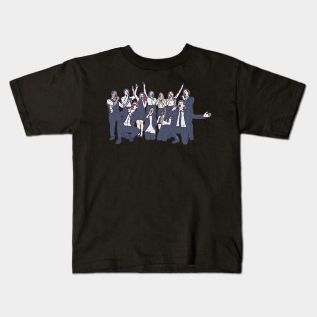 Jazz Choir - Vocal Group - Choir Ensemble Kids T-Shirt by DeWinnes